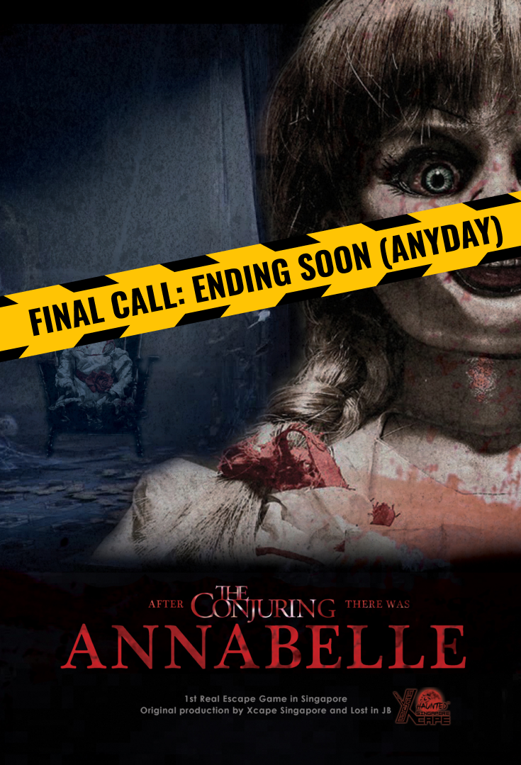 Annabelle Escape Room by Xcape Singapore