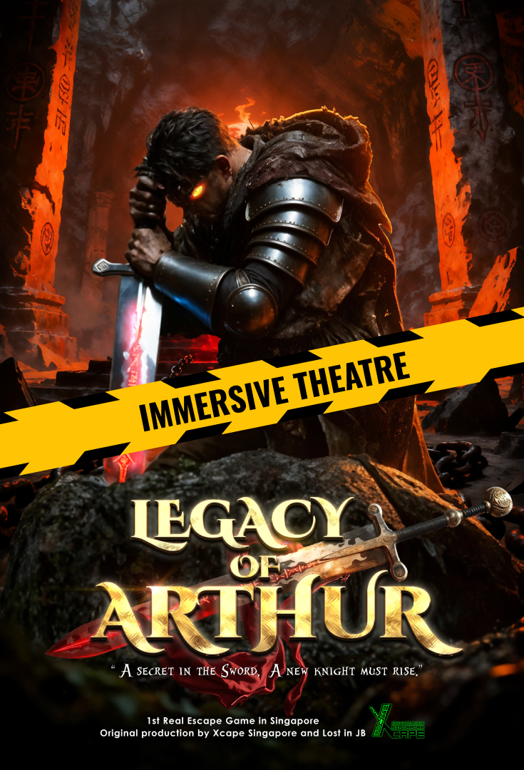 Legacy of Arthur Escape Room by Xcape Singapore