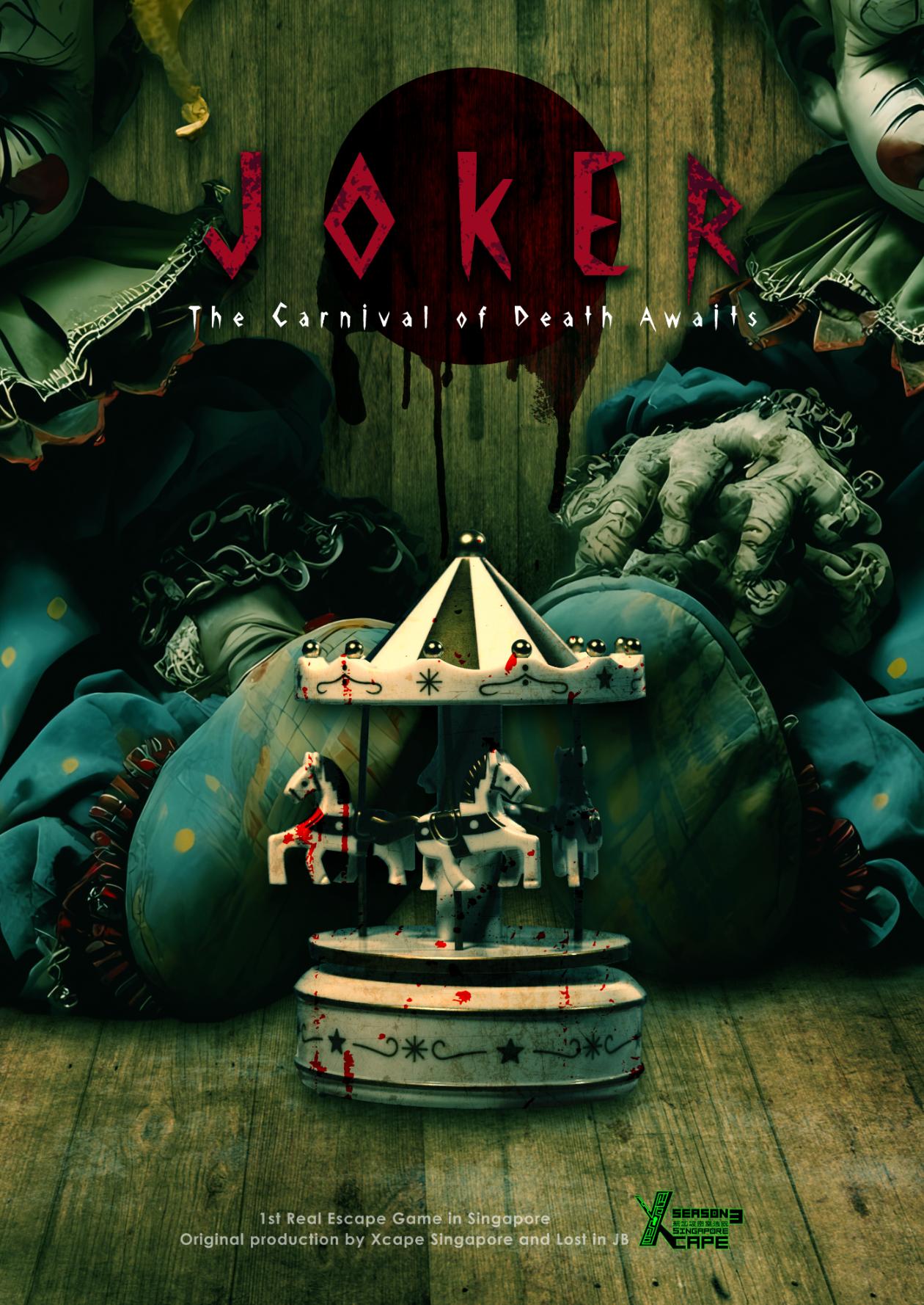 Joker Escape Room by Xcape Singapore