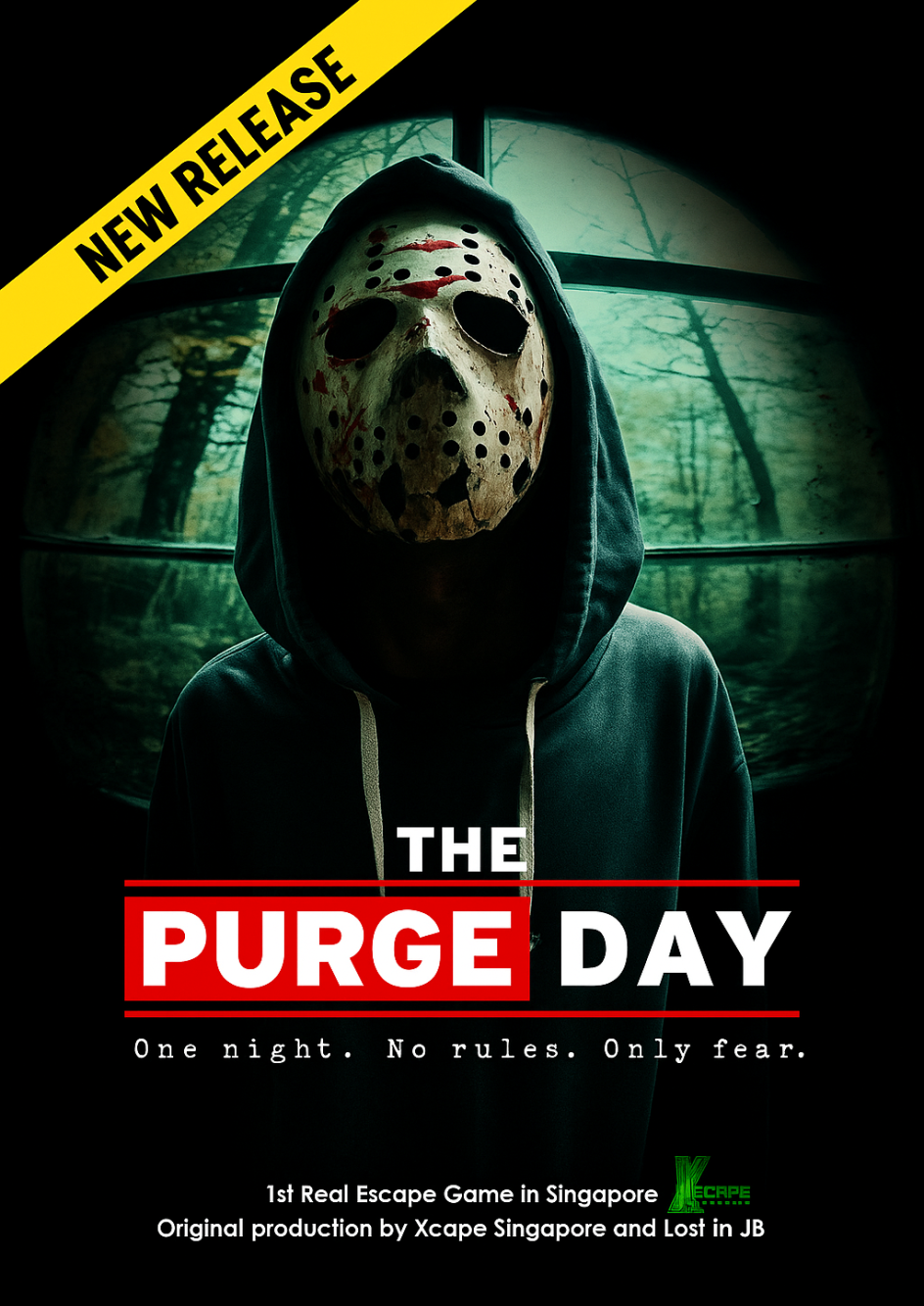The Purge Day Escape Room by Xcape Singapore